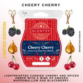 Cheery Cherry Scentsy Wax Bar