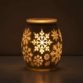 Fabulous Flurry Scentsy Warmer Dark Setting