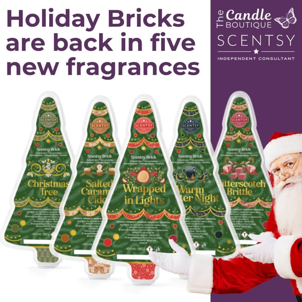 New Scentsy Christmas Bricks