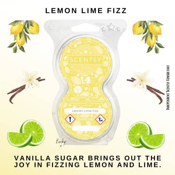 Lemon Lime Fizz Scentsy Fragrance Pods