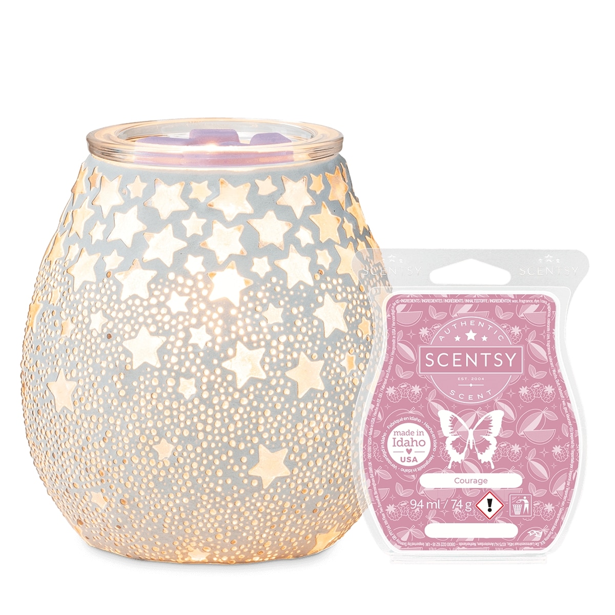 Shamrock Mini Warmer with Tabletop Base - The Candle Boutique - Scentsy ...