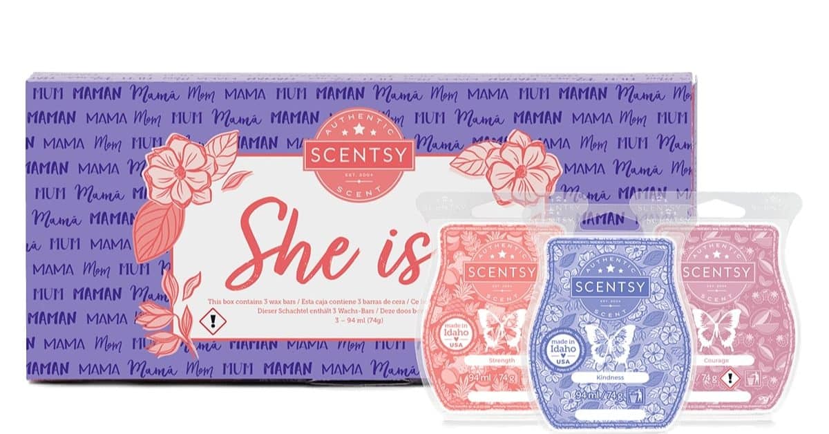 She is … Scentsy Bar Bundle (Mothers Day 2024 Wax Bundle) The Candle