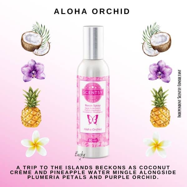 Aloha Orchid Scentsy Room Spray