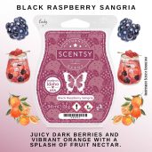 Black Raspberry Sangria Scentsy Wax Bar