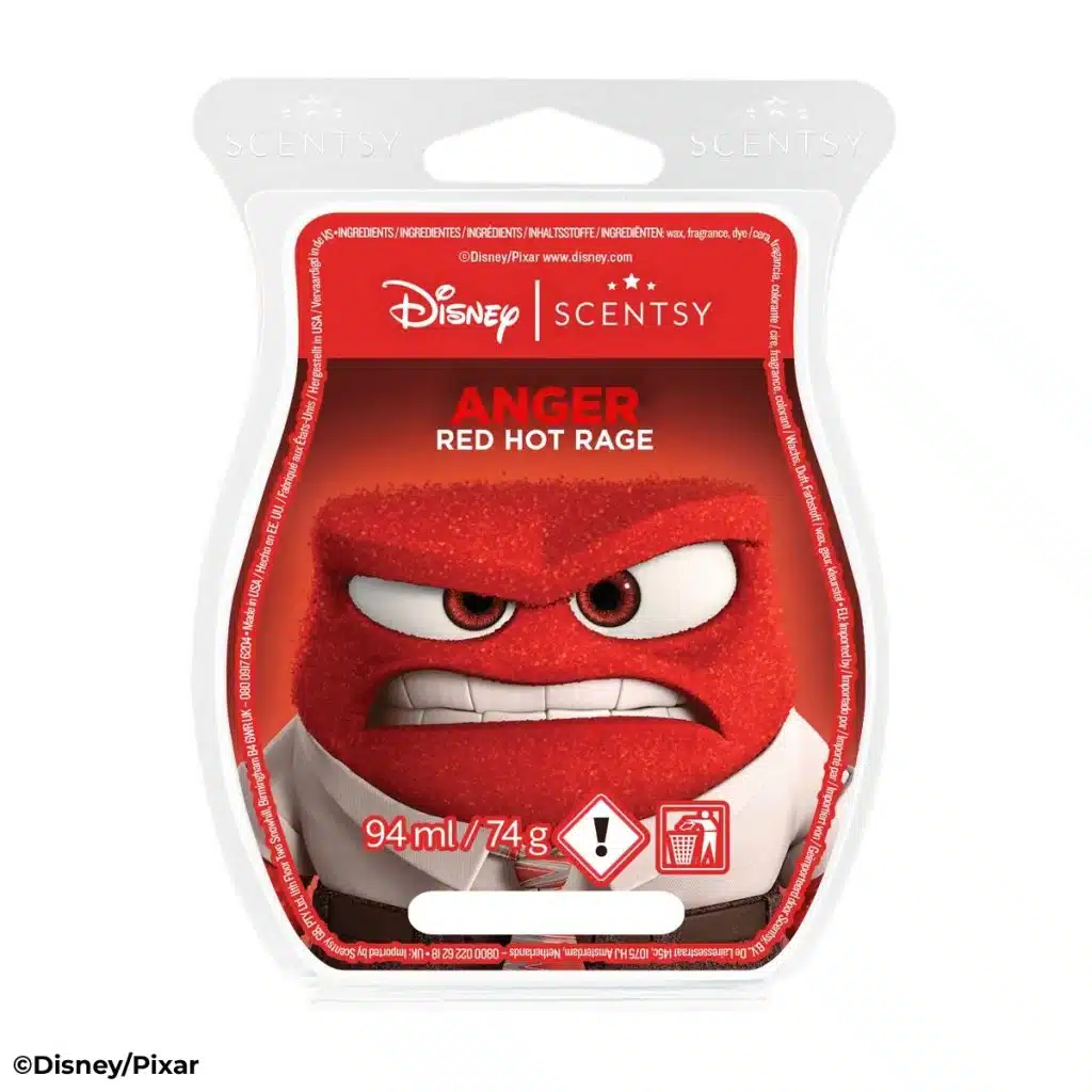 Anger: Red Hot Rage Scentsy Bar - Disney and Pixar Inside Out