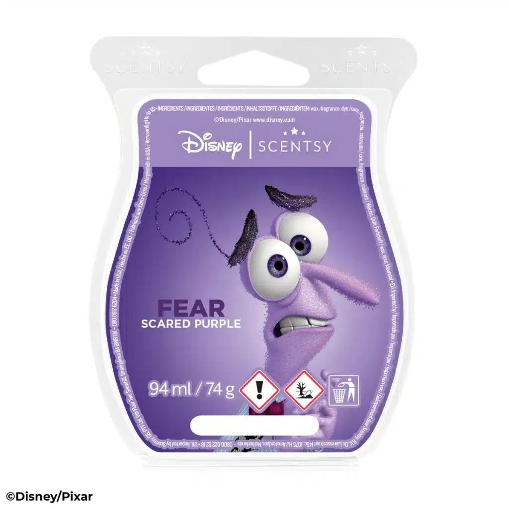 Fear: Scared Purple Scentsy Bar - Disney and Pixar Inside Out