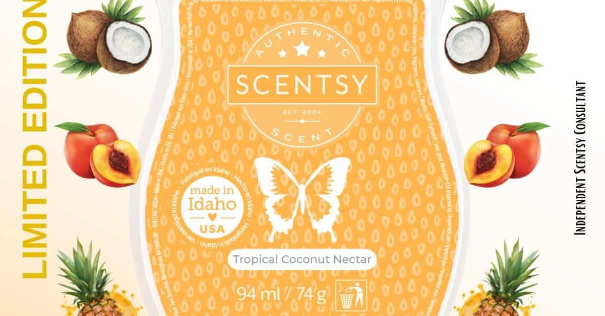 Tropical Coconut Nectar Scentsy Bar - The Candle Boutique - Scentsy UK ...