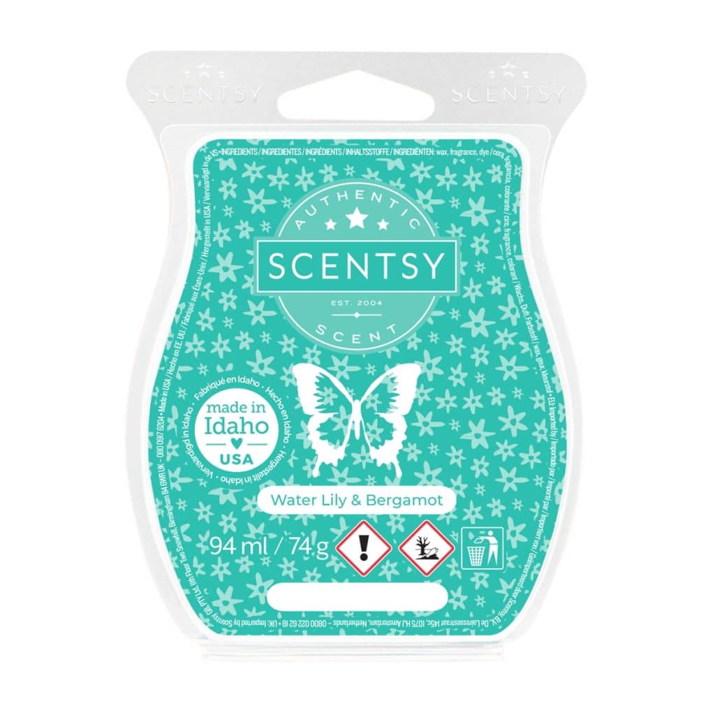 Water Lily & Bergamot Scentsy Bar The Candle Boutique Scentsy UK