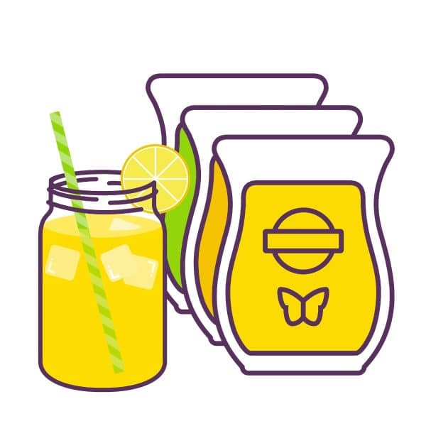 Lemonade My Day Scentsy 3-Bar Bundle