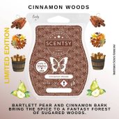 Cinnamon Woods Scentsy Wax Bar