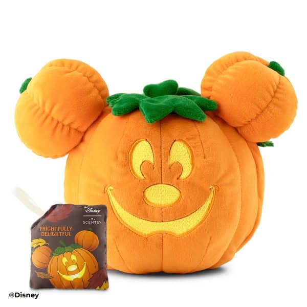Disney Mickey Mouse Jack-O’-Lantern – Scentsy Buddy + Disney Frightfully Delightful – Scent Pak