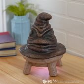 Harry Potter Talking Sorting Hat™ Scentsy Warmer Styled With Pink Light