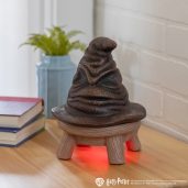 Harry Potter Talking Sorting Hat™ Scentsy Warmer Styled With Red Light