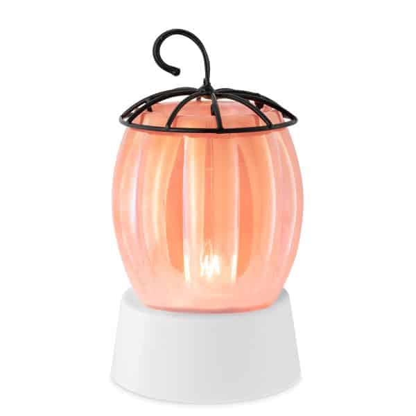 Petite Pumpkin Scentsy Mini Warmer With Tabletop Base