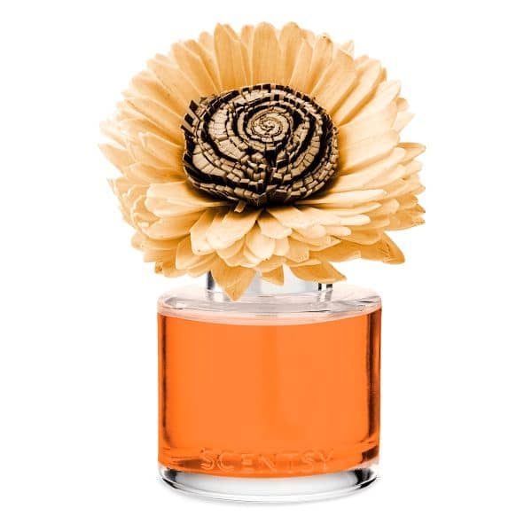 Sparkling Spiced Citrus − Stunning Scentsy Sunflower Fragrance Flower