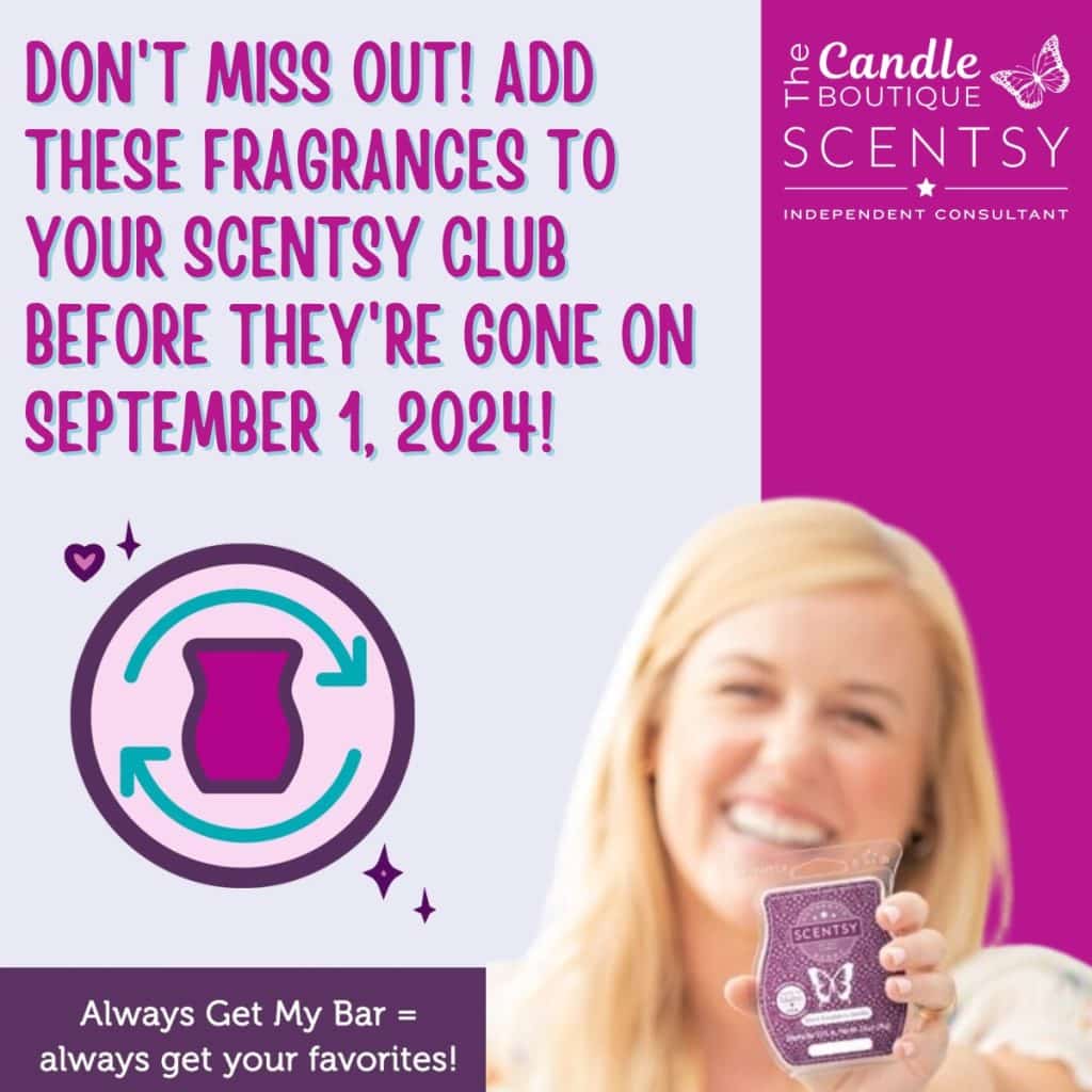 Add These Bars to Your Scentsy Club to Keep Them Coming!