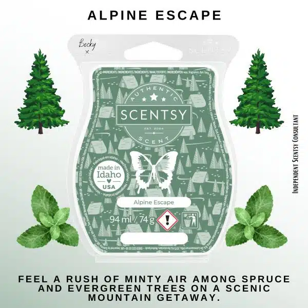 Alpine Escape Scentsy Wax Bar