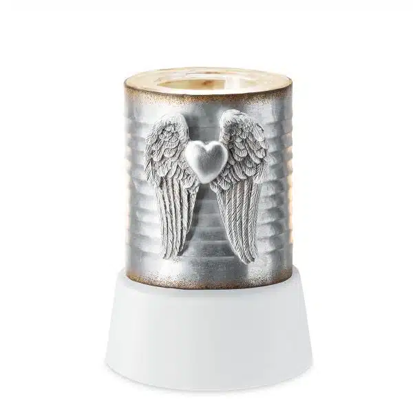 Angel Wings Scentsy Mini Warmer with Tabletop Base - The Candle ...