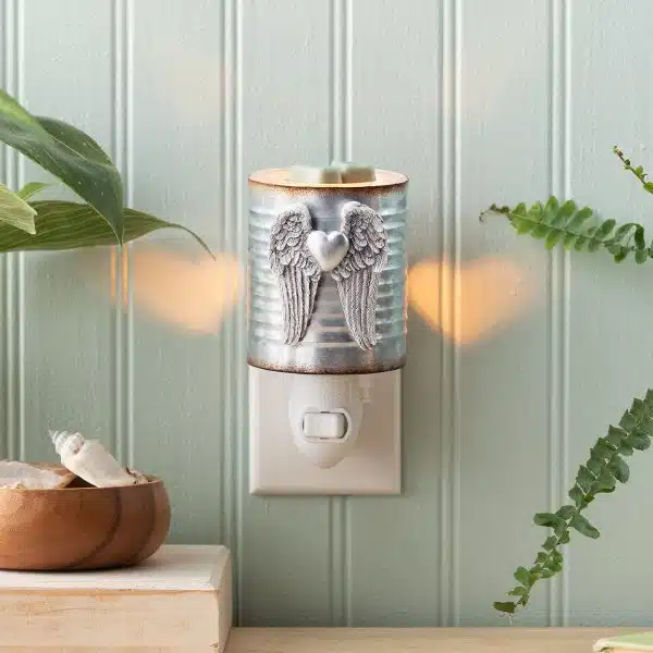 Angel Wings Scentsy Plugin Mini Warmer Styled