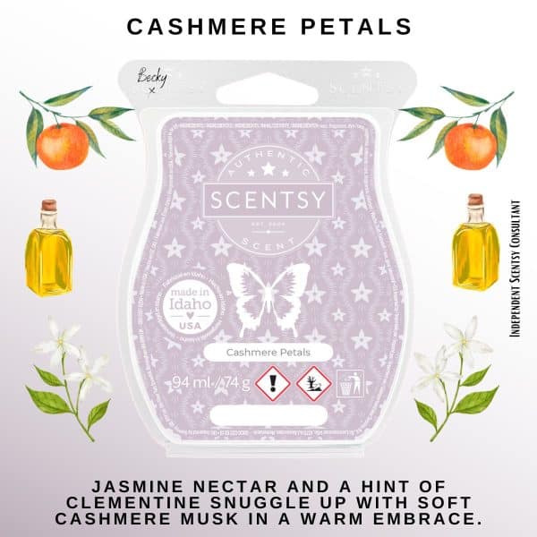 Cashmere Petals Scentsy Wax Bar