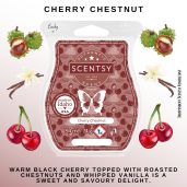 Cherry Chestnut Scentsy Wax Bar