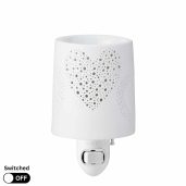 Heart to Heart Scentsy Plugin Mini Warmer Switched Off