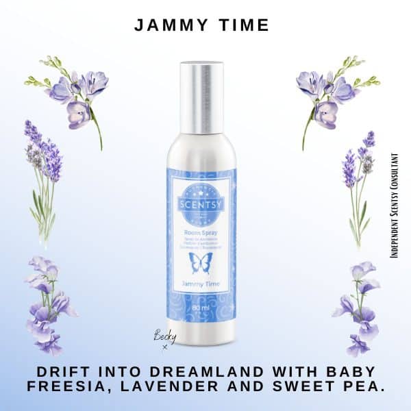 Jammy Time Scentsy Room Spray