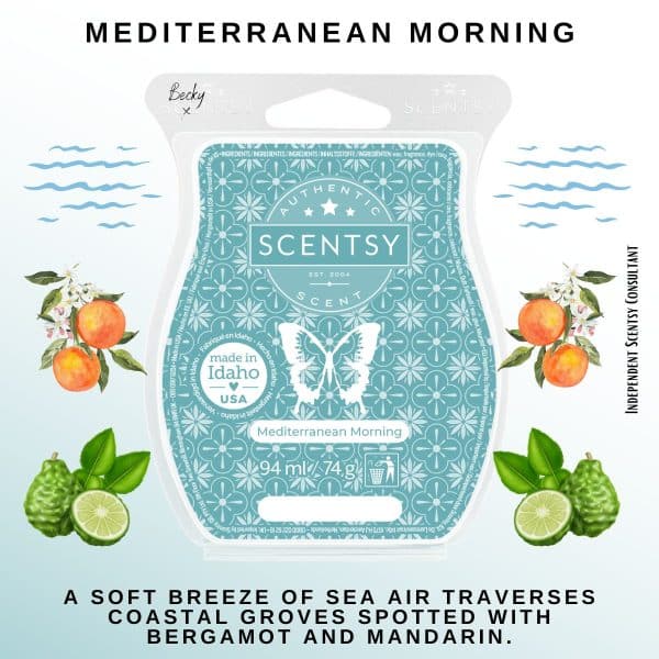 Mediterranean Morning Scentsy Wax Bar