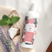 Pink Coconut Scentsy Body Wash Styled