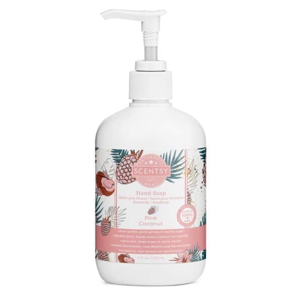 Pink Coconut Scentsy Hand Soap