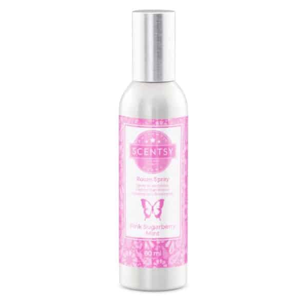 Pink Sugarberry Mint Scentsy Room Spray