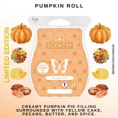 Pumpkin Roll Scentsy Wax Bar