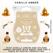 Vanilla Amber Scentsy Wax Bar