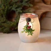 Frosted Mistletoe Scentsy Warmer Styled 1