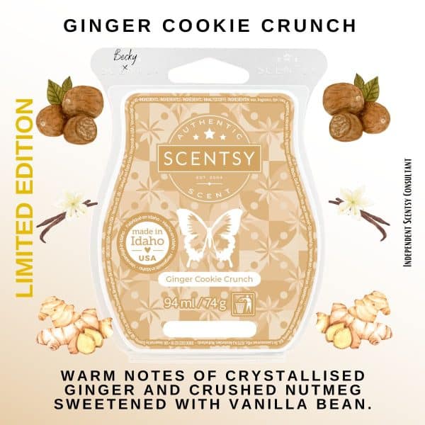 Ginger Cookie Crunch Scentsy Bar