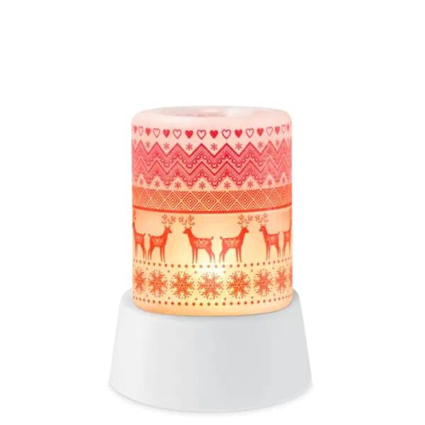 Nordic Winter Scentsy Mini Warmer With Tabletop Base