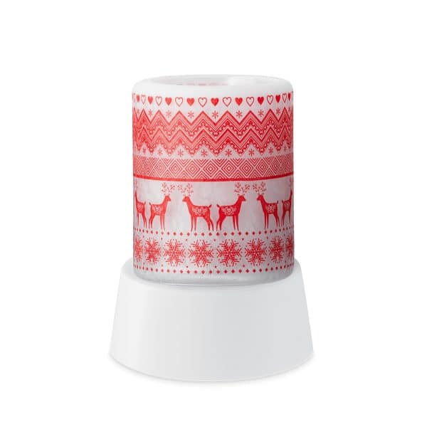 Nordic Winter Scentsy Mini Warmer With Tabletop Base