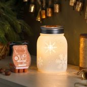 Snowflake Sparkle Scentsy Warmer