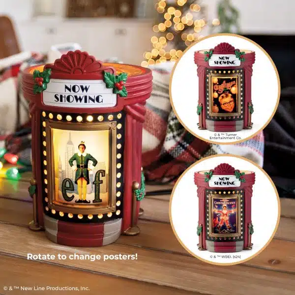 Warner Bros. Holiday Movie Marquee Scentsy Warmer 2