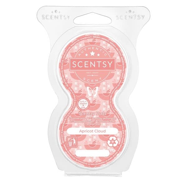 Apricot Cloud Scentsy Pods Twin Pack