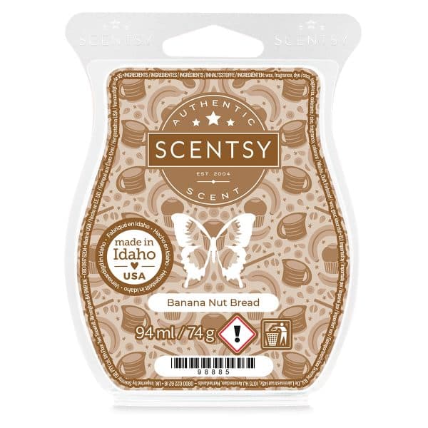 Banana Nut Bread Scentsy Bar