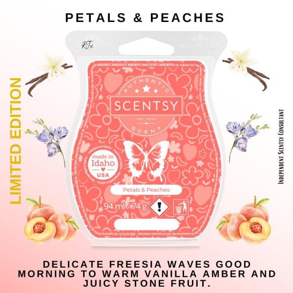 Petals & Peaches Scentsy Wax Bar