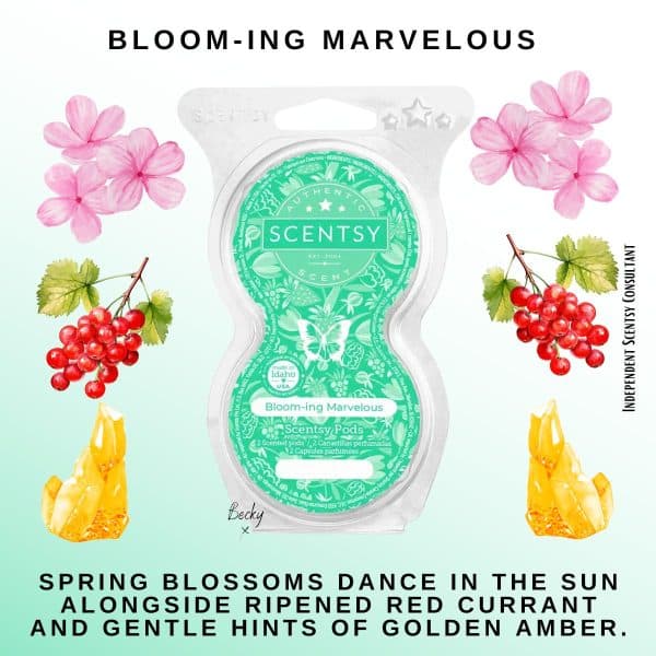 Bloom-ing Marvelous Scentsy Fragrance Pods