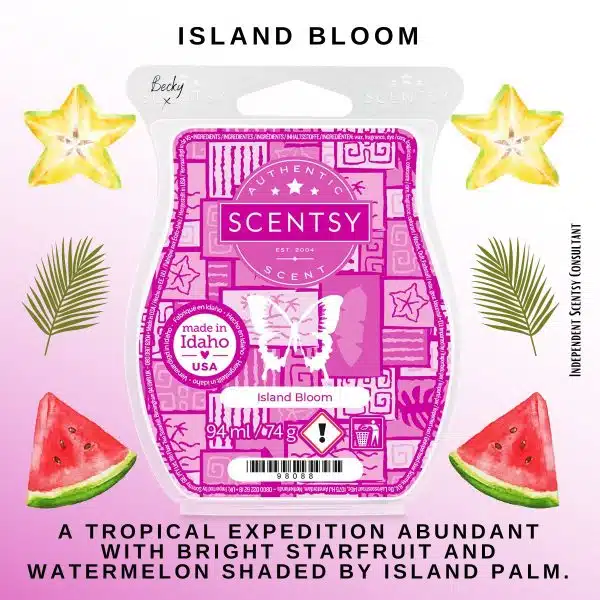 Island Bloom Scentsy Wax Bar