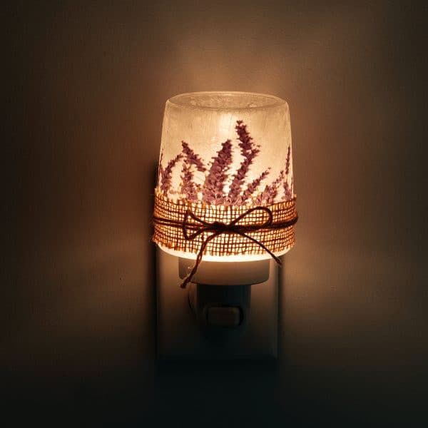 Lavender Field Scentsy Plugin Mini Warmer Dark Setting