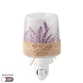 Lavender Field Scentsy Plugin Mini Warmer Switched Off