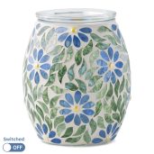 Periwinkle Petals Scentsy Warmer Switched Off