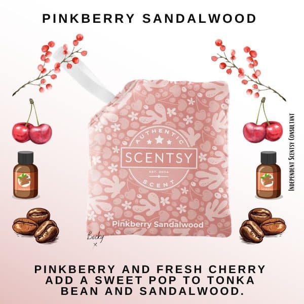 Pinkberry Sandalwood Scentsy Scent Pak