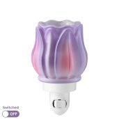 Prismatic Petal Scentsy Plugin Mini Warmer Switched Off