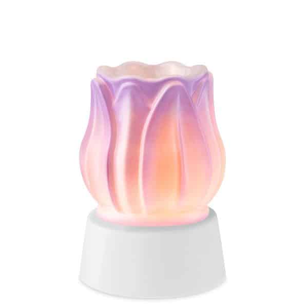 Prismatic Petal Scentsy Warmer with Tabletop Base